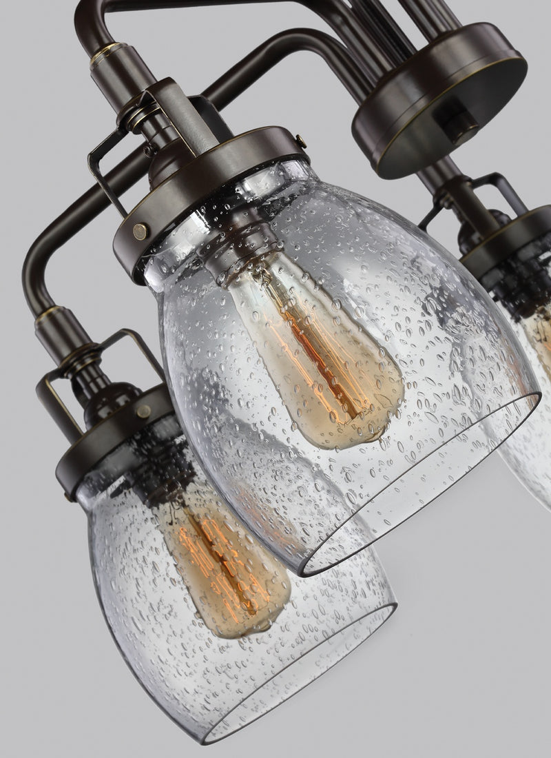 Generation Lighting 3114505-710 Belton Five Light Chandelier, Bronze Alternate Image.jpg