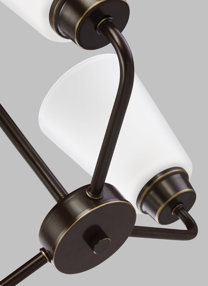 Generation Lighting 3115203-710 Kerrville Three Light Chandelier, Bronze Alternate Image 3.jpg