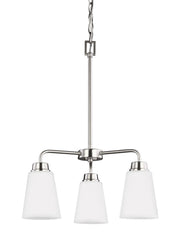 Generation Lighting 3115203-962 Kerrville Three Light Chandelier, Brushed Nickel Alternate Image.jpg