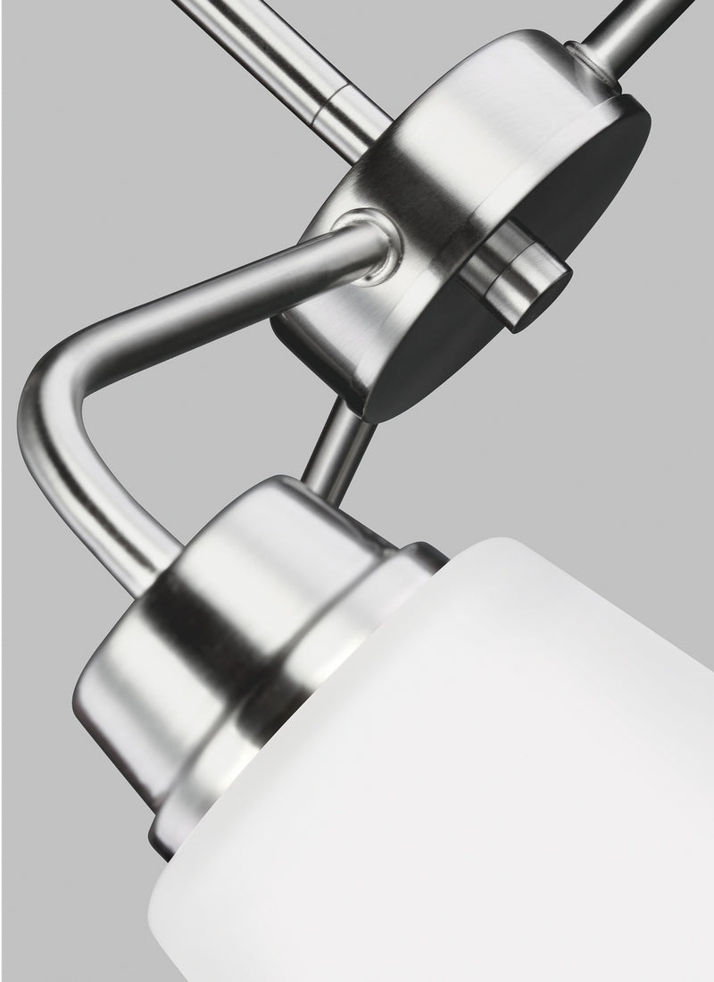 Generation Lighting 3115203-962 Kerrville Three Light Chandelier, Brushed Nickel Alternate Image 2.jpg
