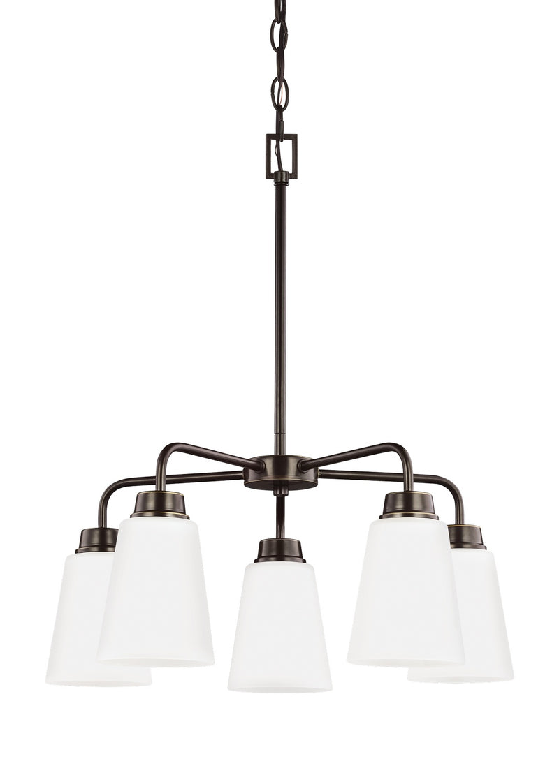 Generation Lighting 3115205-710 Kerrville Five Light Chandelier, Bronze Alternate Image.jpg