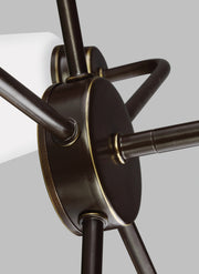 Generation Lighting 3115205-710 Kerrville Five Light Chandelier, Bronze Alternate Image 2.jpg