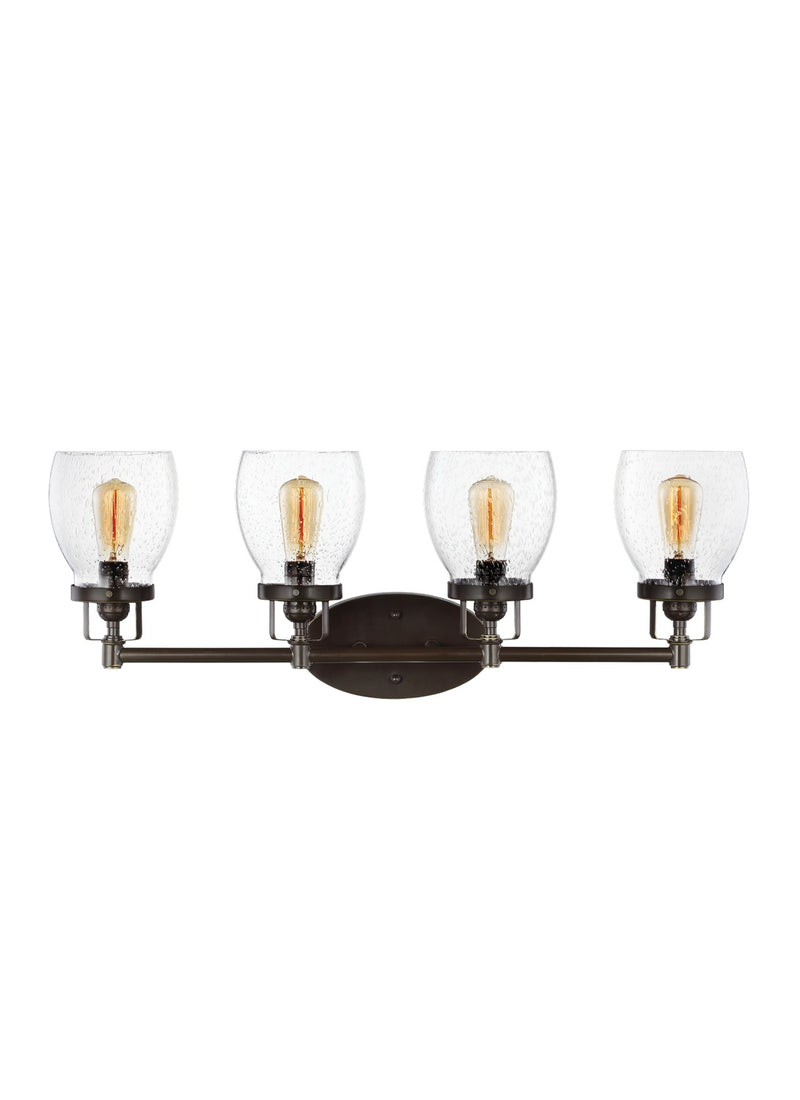 Generation Lighting 4414504-710 Belton Four Light Wall/ Bath, Bronze Main Image.jpg