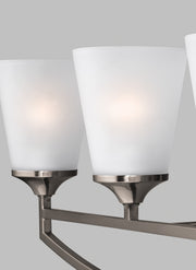 Generation Lighting 4424504-962 Hanford Four Light Wall / Bath, Brushed Nickel Alternate Image.jpg