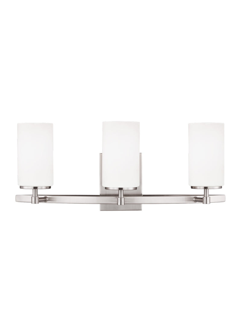 Generation Lighting 4424603-962 Alturas Three Light Wall / Bath, Brushed Nickel Main Image.jpg
