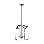 Generation Lighting 5115004-112 Perryton Four Light Hall / Foyer, Midnight Black Alternate Image.jpg