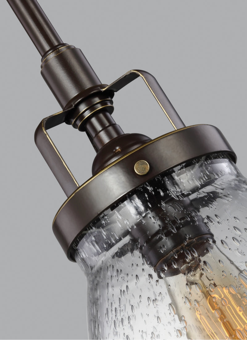 Generation Lighting 6114501-710 Belton One Light Mini-Pendant, Bronze Alternate Image.jpg