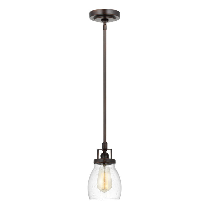 Generation Lighting 6114501-710 Belton One Light Mini-Pendant, Bronze Main Image.jpg