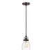 Generation Lighting 6114501-710 Belton One Light Mini-Pendant, Bronze Main Image.jpg