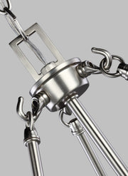 Generation Lighting 6615203-962 Kerrville Three Light Pendant, Brushed Nickel Alternate Image.jpg