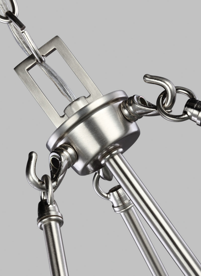 Generation Lighting 6615203-962 Kerrville Three Light Pendant, Brushed Nickel Alternate Image.jpg