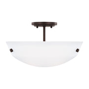 Generation Lighting 7715202-710 Kerrville Two Light Semi-Flush Convertible Pendant, Bronze Main Image.jpg