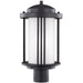 Generation Lighting 8247901-12 Crowell One Light Outdoor Post Lantern, Black Main Image.jpg