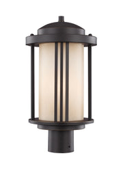 Generation Lighting 8247901-71 Crowell One Light Outdoor Post Lantern, Antique Bronze Main Image.jpg