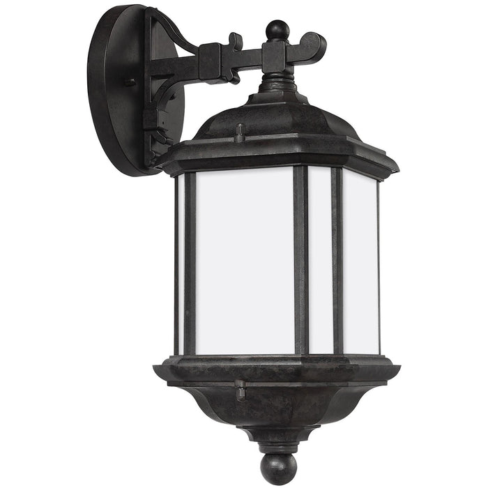 Generation Lighting 84530-746 Kent One Light Outdoor Wall Lantern, Oxford Bronze Main Image.jpg