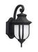 Generation Lighting 8536301-12 Childress One Light Outdoor Wall Lantern, Black Main Image.jpg
