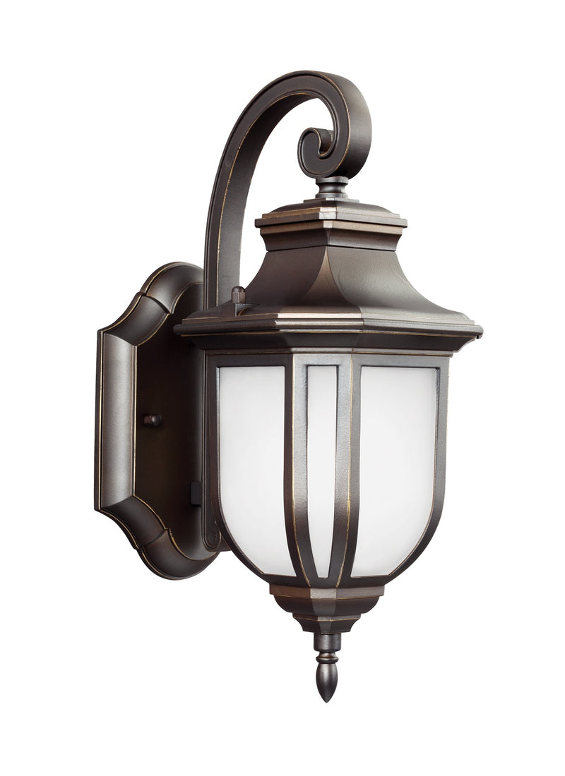 Generation Lighting 8536301-71 Childress One Light Outdoor Wall Lantern, Antique Bronze Main Image.jpg