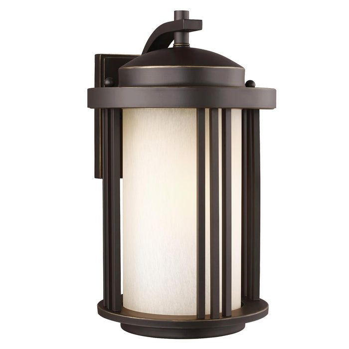 Generation Lighting 8747901-71 Crowell One Light Outdoor Wall Lantern, Antique Bronze Main Image.jpg