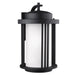 Generation Lighting 8847901-12 Crowell One Light Outdoor Wall Lantern, Black Main Image.jpg