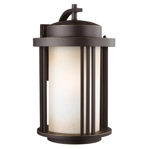 Generation Lighting 8847901-71 Crowell One Light Outdoor Wall Lantern, Antique Bronze Main Image.jpg