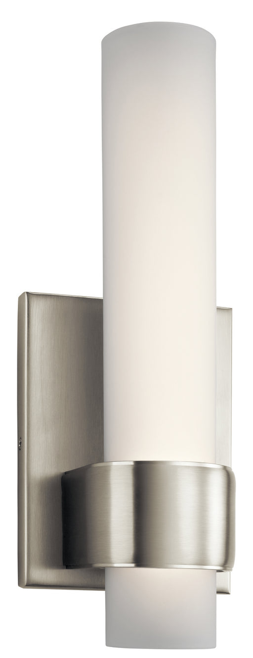 Kichler 83746 Izza LED Wall Sconce, Brushed Nickel Main Image.jpg