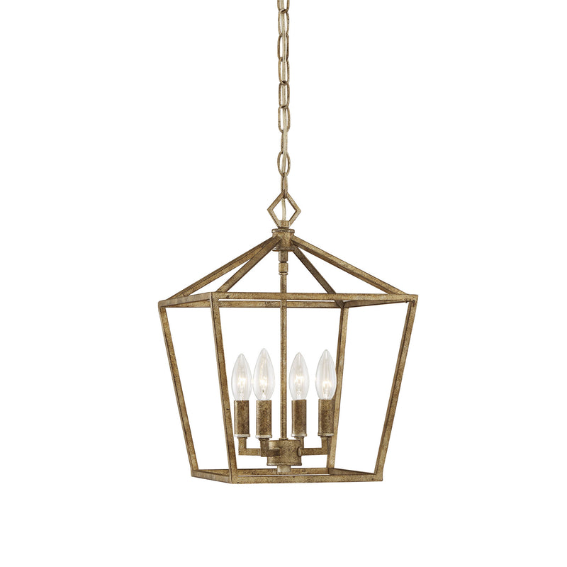 Millennium 3234-VG Four Light Pendant, Vintage Gold Main Image.jpg