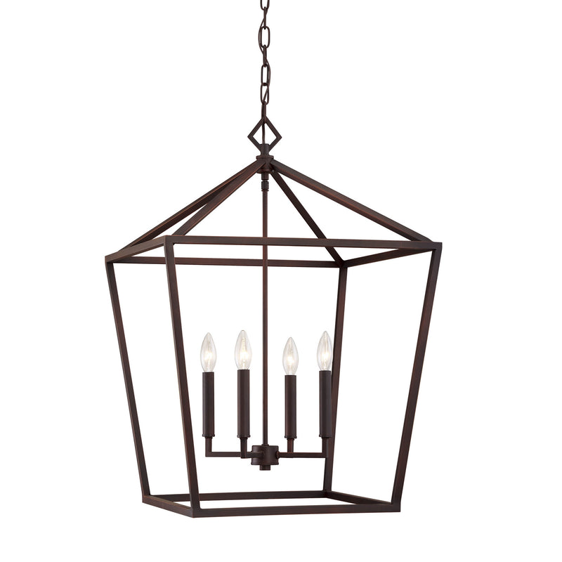 Millennium 3254-RBZ Four Light Pendant, Rubbed Bronze Main Image.jpg