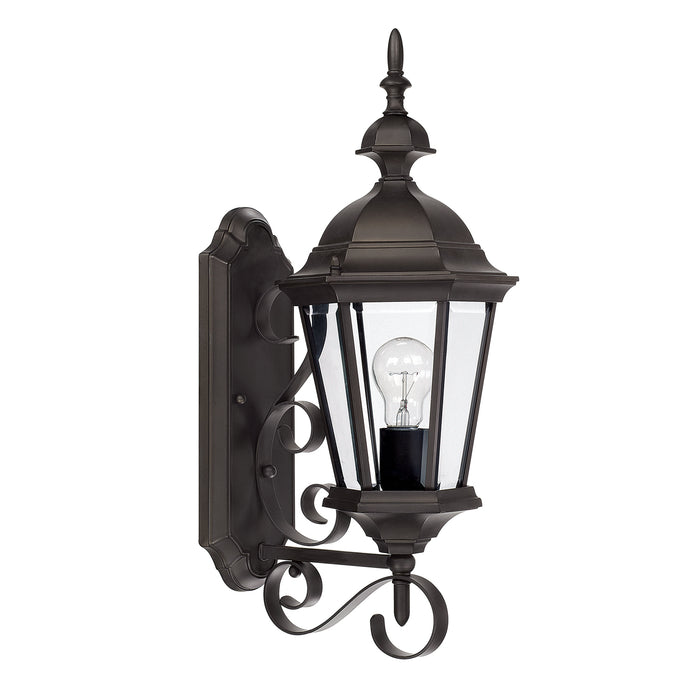 Capital Lighting 9721OB Carriage House One Light Outdoor Wall Lantern, Old Bronze Main Image.jpg