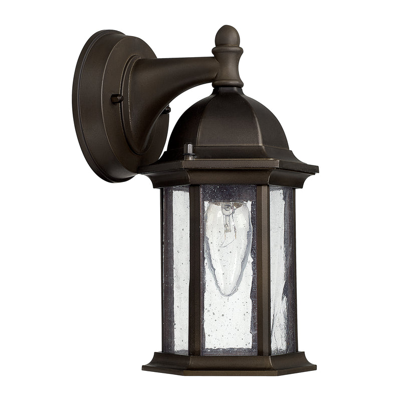 Capital Lighting 9831OB Main Street One Light Outdoor Wall Lantern, Old Bronze Main Image.jpg