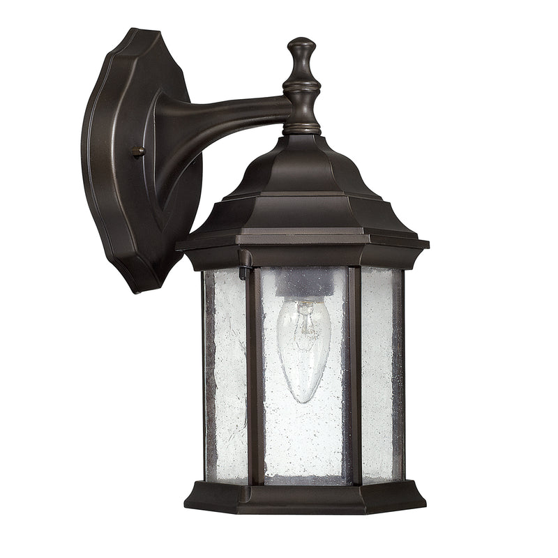 Capital Lighting 9832OB Main Street One Light Outdoor Wall Lantern, Old Bronze Main Image.jpg
