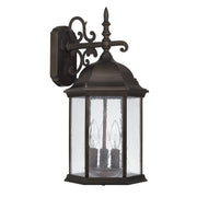 Capital Lighting 9834OB Main Street Three Light Outdoor Wall Lantern, Old Bronze Main Image.jpg