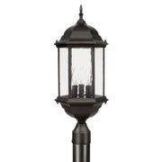 Capital Lighting 9837OB Main Street Three Light Outdoor Post Lantern, Old Bronze Main Image.jpg