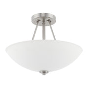 Capital Lighting 218921BN Stewart Two Light Semi-Flush Mount, Brushed Nickel Main Image.jpg