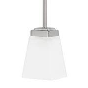 Capital Lighting 314411BN-334 Baxley One Light Pendant, Brushed Nickel Main Image.jpg