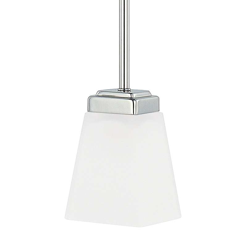 Capital Lighting 314411PN-334 Baxley One Light Pendant, Polished Nickel Main Image.jpg