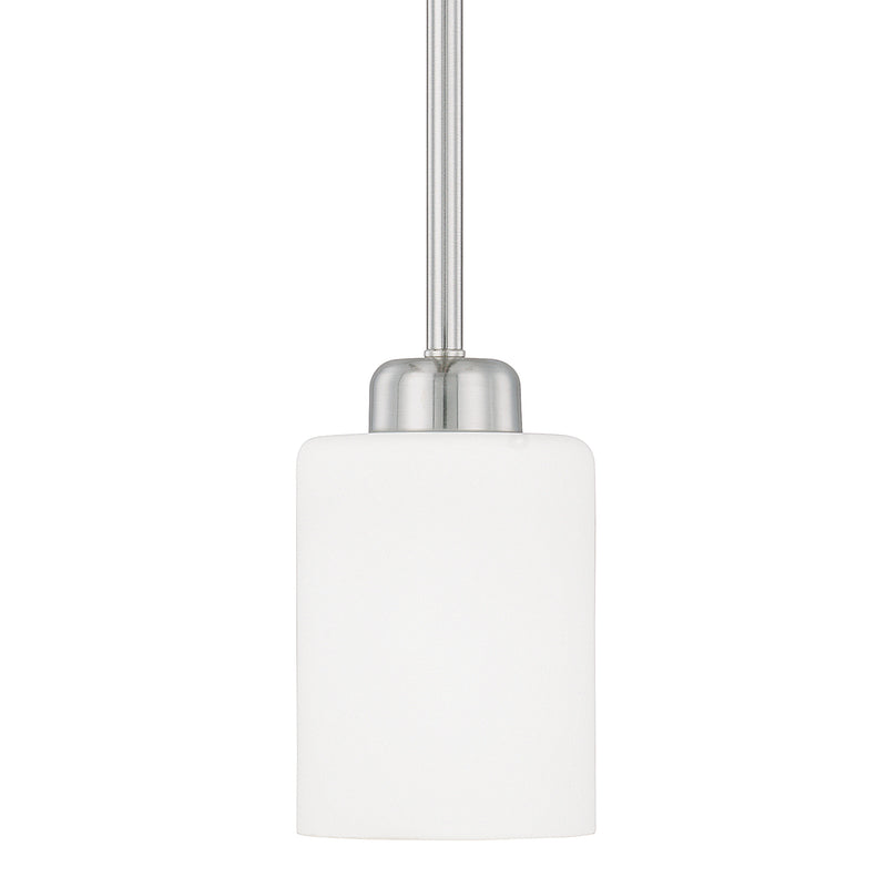 Capital Lighting 315211BN-338 Dixon One Light Pendant, Brushed Nickel Main Image.jpg