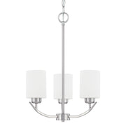 Capital Lighting 415231BN-338 Dixon Three Light Chandelier, Brushed Nickel Main Image.jpg