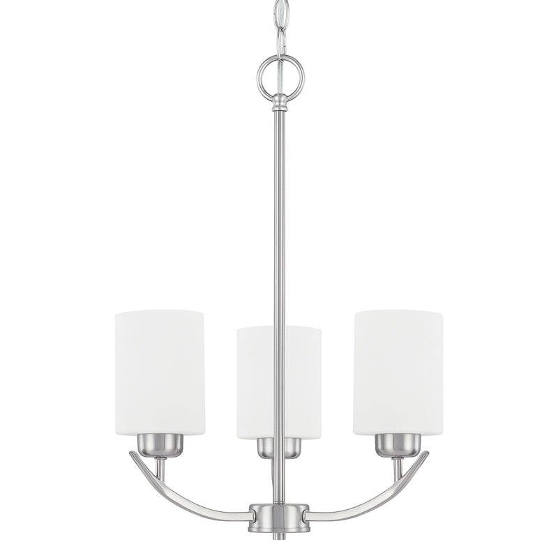 Capital Lighting 415231BN-338 Dixon Three Light Chandelier, Brushed Nickel Main Image.jpg