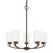 Capital Lighting 415251BZ-338 Dixon Five Light Chandelier, Bronze Main Image.jpg