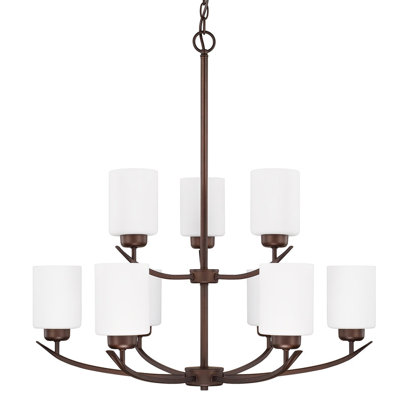Capital Lighting 415291BZ-338 Dixon Nine Light Chandelier, Bronze Main Image.jpg