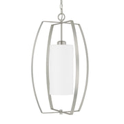 Capital Lighting 515912BN-343 Folsom One Light Foyer Pendant, Brushed Nickel Main Image.jpg