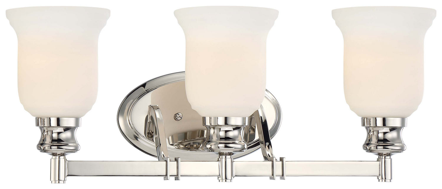 Minka-Lavery 3293-613 Audrey'S Point Three Light Bath, Polished Nickel Main Image.jpg