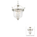 Minka-Lavery 3297-613 Audrey'S Point Three Light Pendant (Convertible To Semi Flush), Polished Nickel Alternate Image.jpg