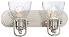 Minka-Lavery 3412-84 Two Light Bath, Brushed Nickel Main Image.jpg