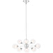 Quoizel PCSB5009C Spellbound Nine Light Chandelier, Polished Chrome Alternate Image 4.jpg