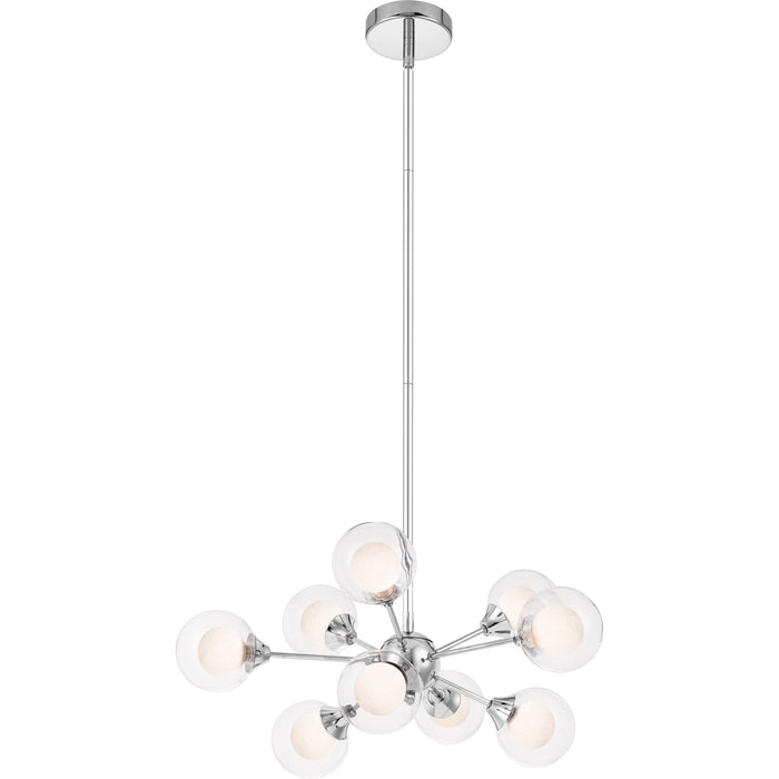 Quoizel PCSB5009C Spellbound Nine Light Chandelier, Polished Chrome Alternate Image.jpg