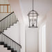 Capital Lighting 528541MB Greyson Four Light Foyer Pendant, Matte Black Alternate Image 2.jpg