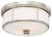 Minka-Lavery 6368-613 Three Light Flush Mount, Polished Nickel Alternate Image 2.jpg