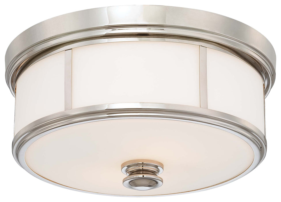 Minka-Lavery 6369-613 Five Light Flush Mount, Polished Nickel Alternate Image 2.jpg