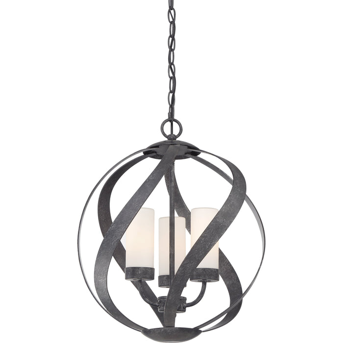 Quoizel BMS2816OK Blacksmith Three Light Pendant, Old Black Finish Alternate Image 6.jpg